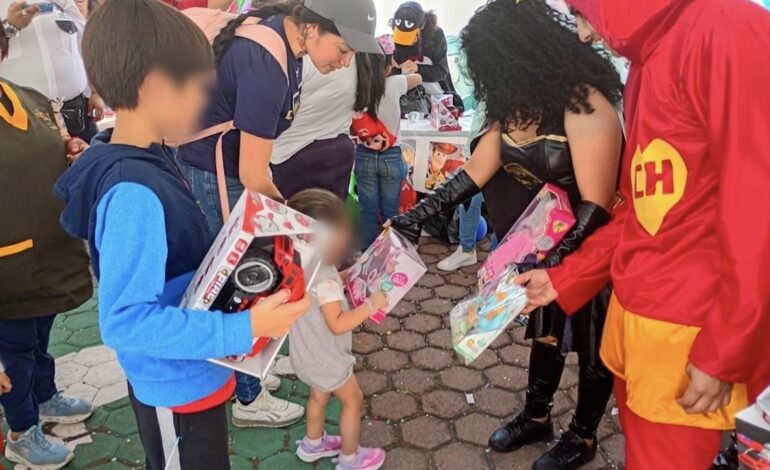 Héroes de verdad: guardias de Serprosep se disfrazan y llevan alegría a niños en hospitales públicos