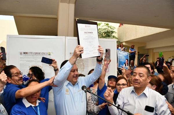 Con más de 8 mil votos de ventaja, Roberto Javier Gómez Gómez se alza con el triunfo para la dirigencia nacional del SNTISSSTE 2026-2030