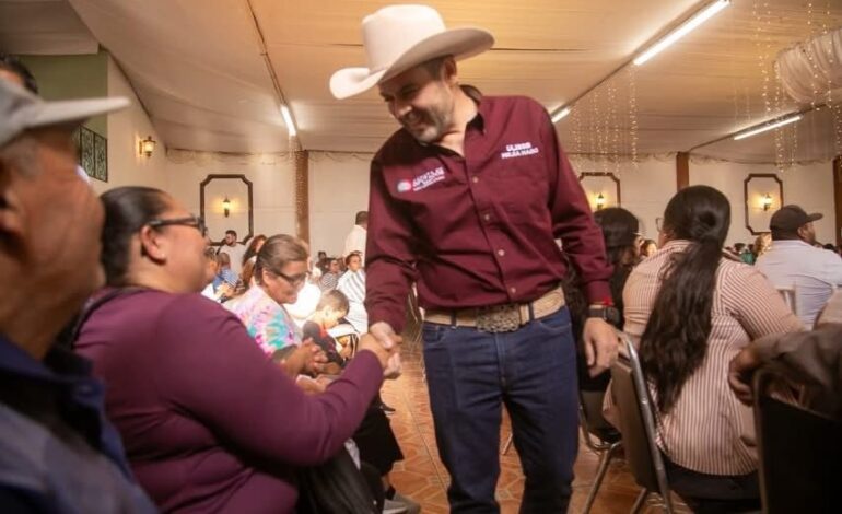 Ulises Mejía encabeza preferencias rumbo a la elección de 2027 en Zacatecas