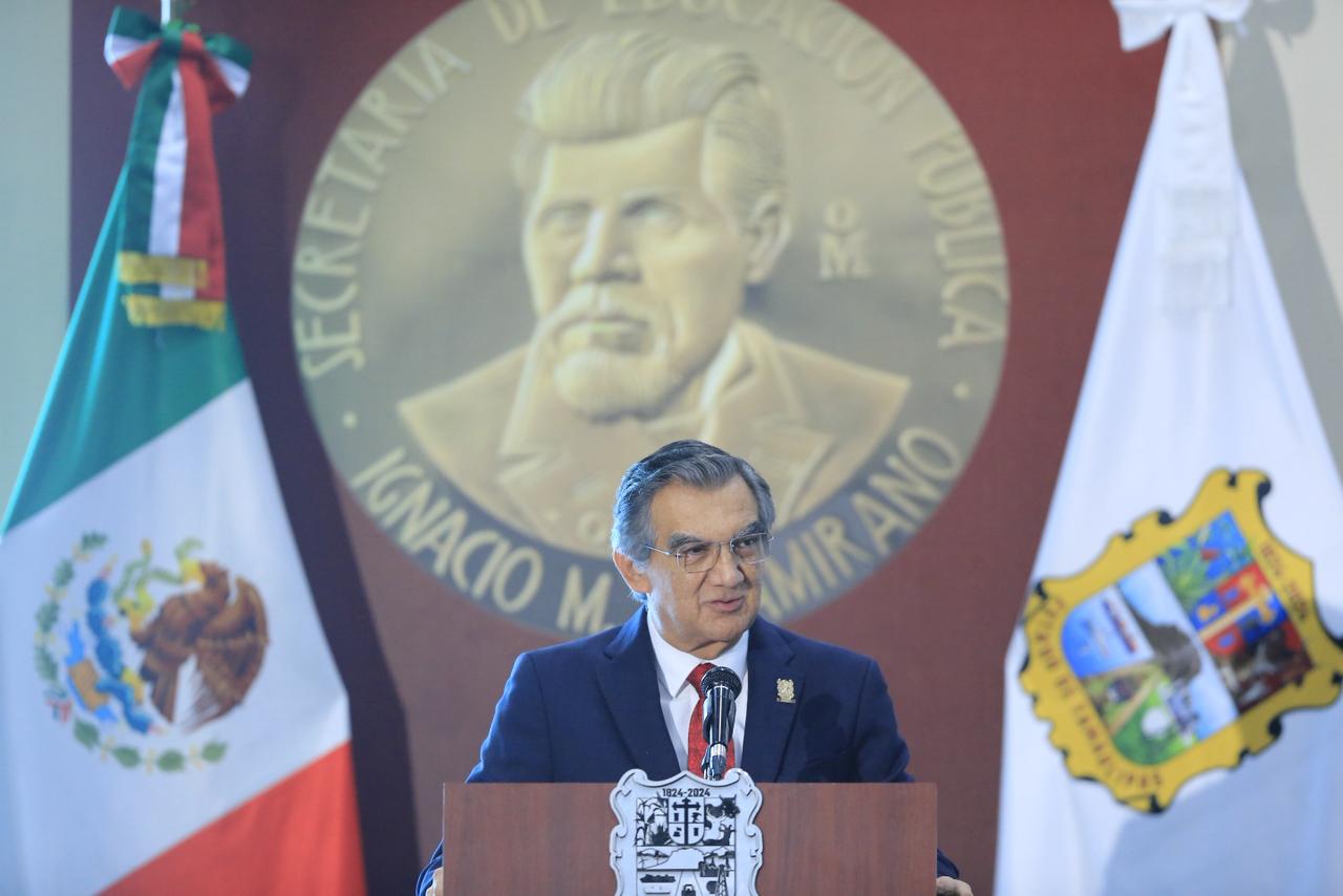 Recuperamos desde la 4T la educación pública de calidad, gratuita e igualitaria: Américo Villarreal