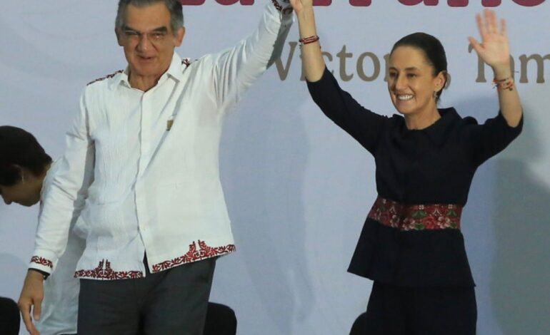 Sheinbaum destaca coordinación con Américo y adelanta nueva visita a Tamaulipas