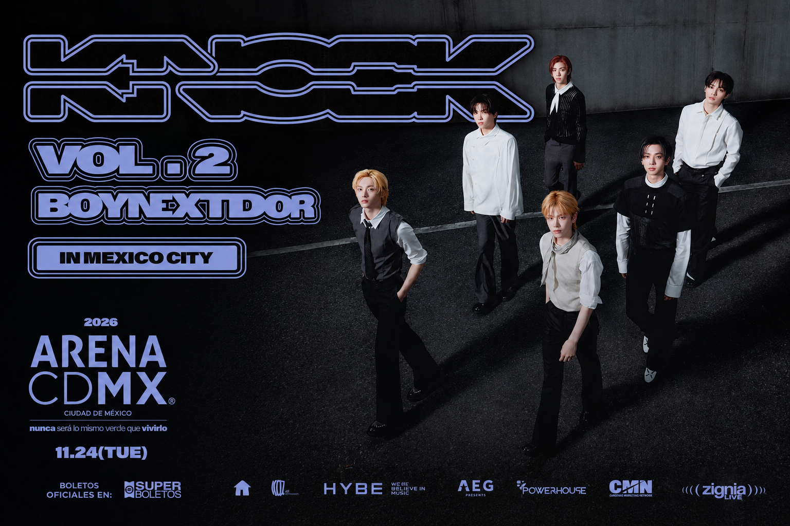 Primera gira mundial de Boynextdoor ‘Knock on vol. 2’ llega a Norteamérica este otoño