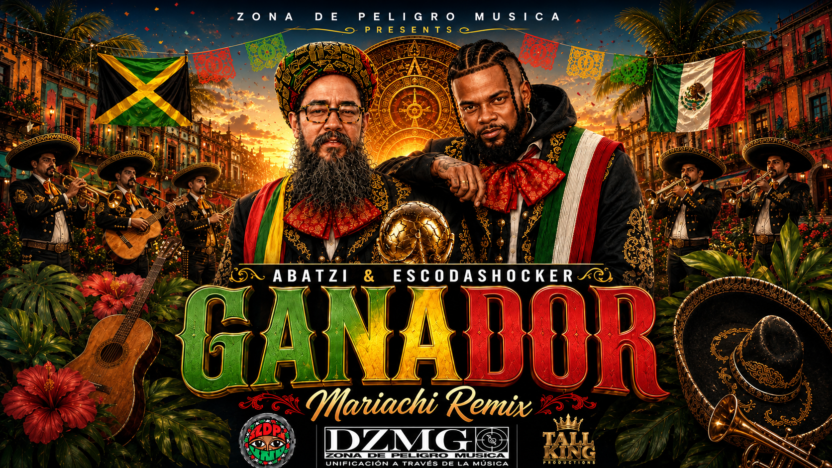 México y Jamaica encuentran su propio mundial sonoro: Abatzi y Esco Da Shocker presentan “Ganador”