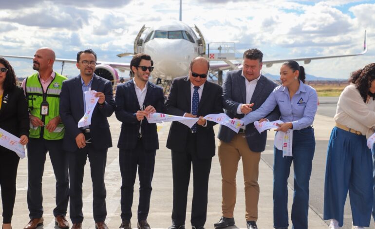 Conecta Gobierno de Zacatecas al estado con más de 65 destinos, con nueva ruta aérea a Guadalajara
