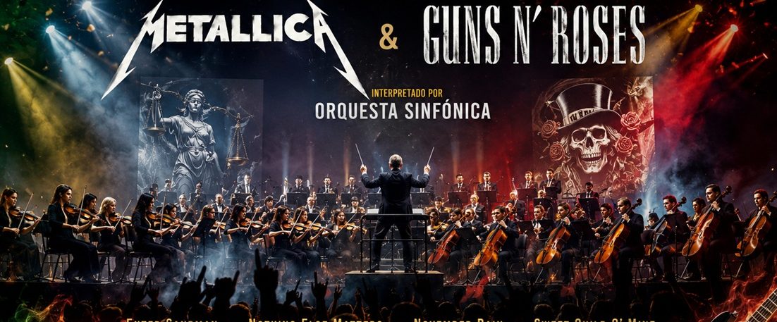 La Maraka transmitirá el partido de la Selección Mexicana y, al terminar, ofrecerá una noche sinfónica dedicada a Metallica y Guns N’ Roses
