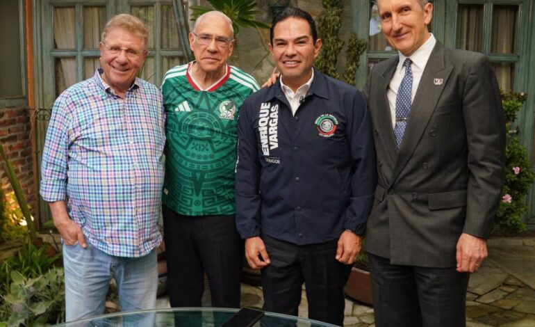 Augura el Senador Vargas del Villar, triunfos para su Partido en las próximas elecciones, tanto en la Ciudad de México, como en el Estado de México