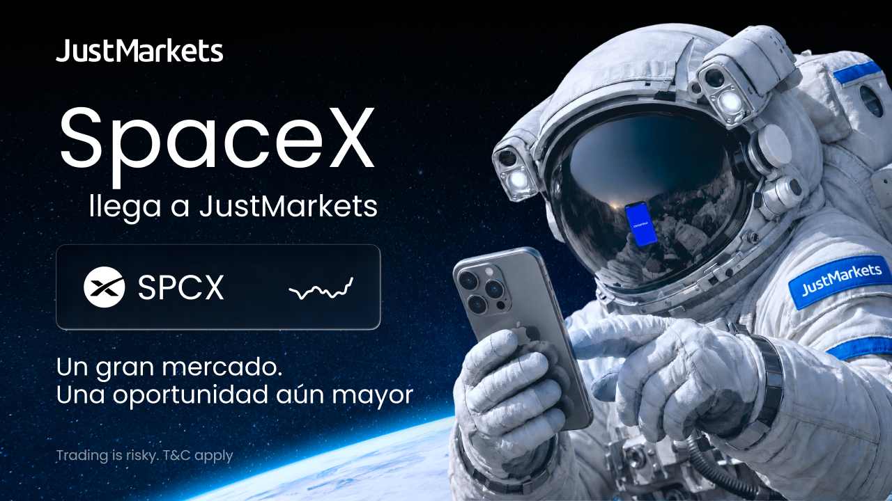 JustMarkets lanzará el trading de acciones de SpaceX para sus clientes