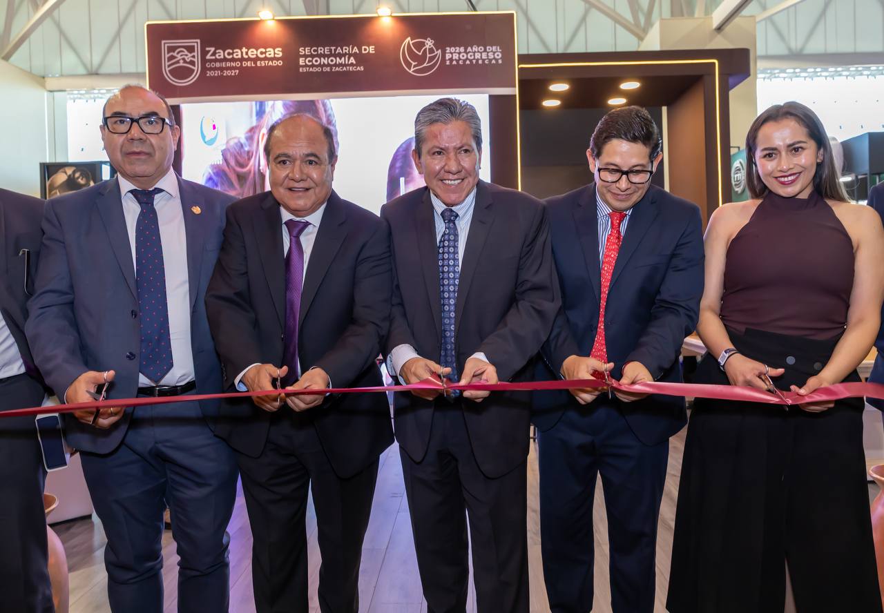 Inicia Gobernador David Monreal la Reunión Internacional de Minería 2026 en Zacatecas