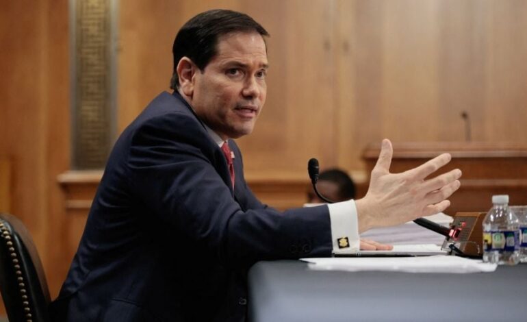 Marco Rubio advierte sobre el riesgo de que los cárteles mexicanos utilicen drones contra EU