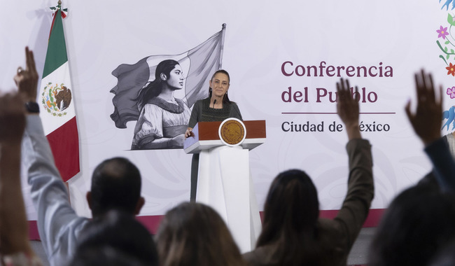 Buenas noticias: Presidenta celebra récord en exportaciones con 709 mil mdd y crecimiento de 2.1% en la actividad industrial