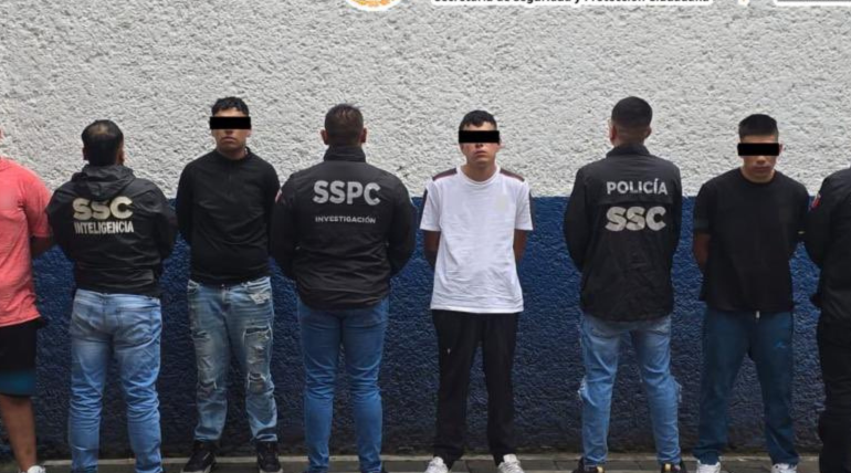 Desarticulan célula de extorsionadores en CDMX: Dos de los 4 detenidos tenían órdenes por homicidio