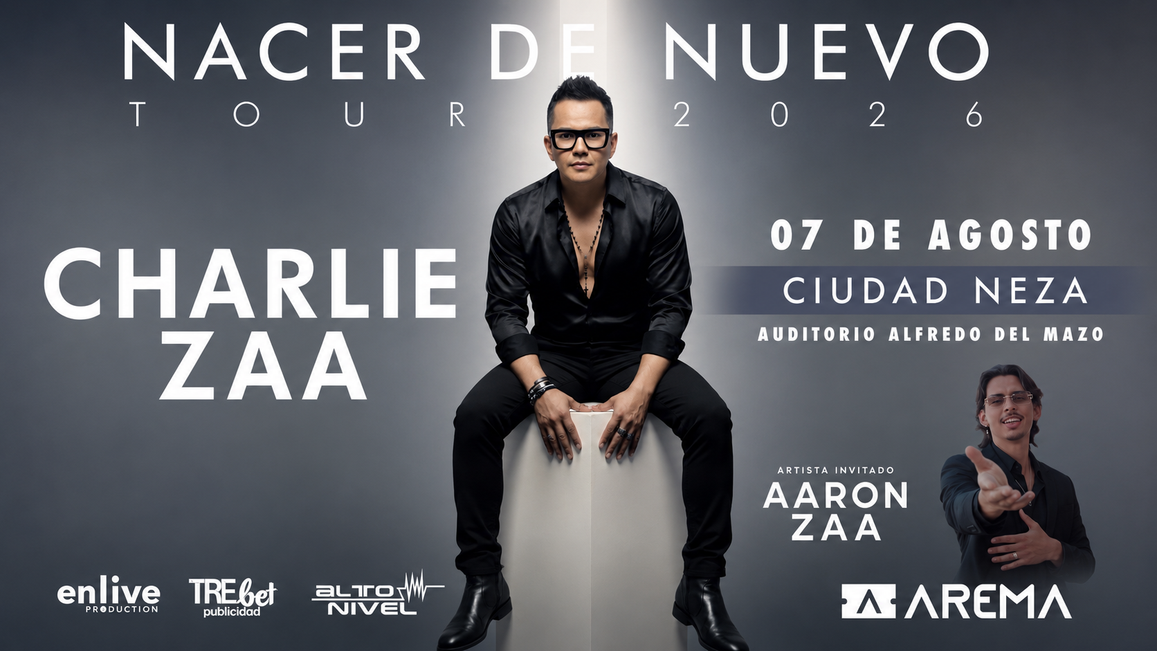 Charlie Zaa anuncia gira mexicana y lanza en radio su nuevo sencillo «Para Ya»