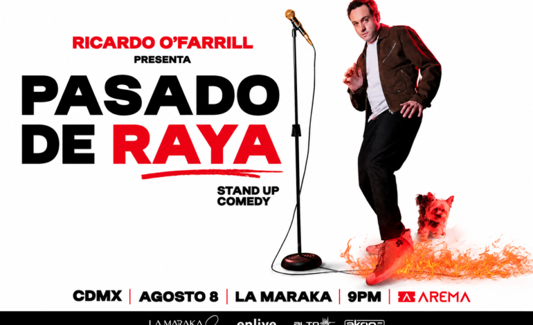 Ricardo O’Farrill desafía los límites con su nuevo show «Pasado de Raya» en La Maraka