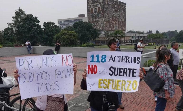 UNAM aplicará examen de control presencial tras denuncias de trampas en la admisión