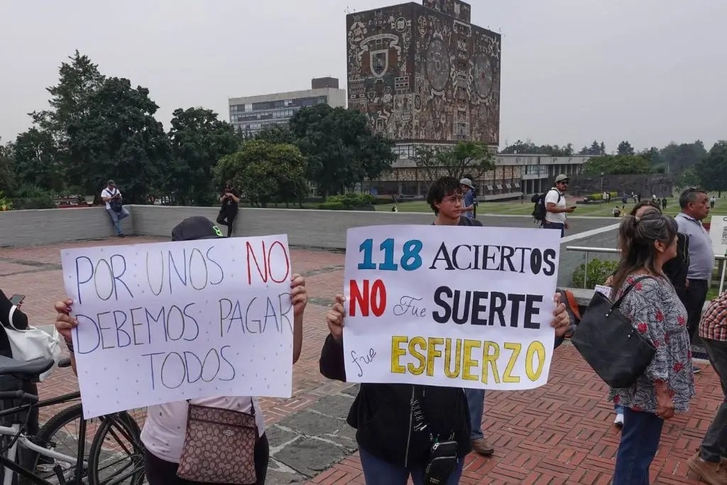 UNAM aplicará examen de control presencial tras denuncias de trampas en la admisión