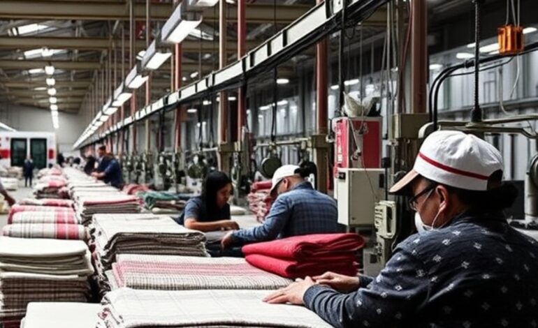 Industria textil mexicana enfrenta presión internacional ante desequilibrio en exportaciones y competitividad