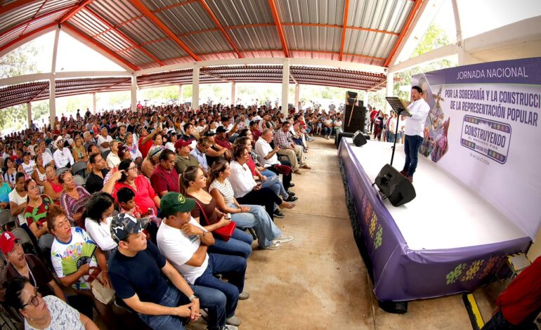 Farid Rentería reúne a más de 2,200 personas en Playa del Carmen en la Jornada Nacional por la Soberanía