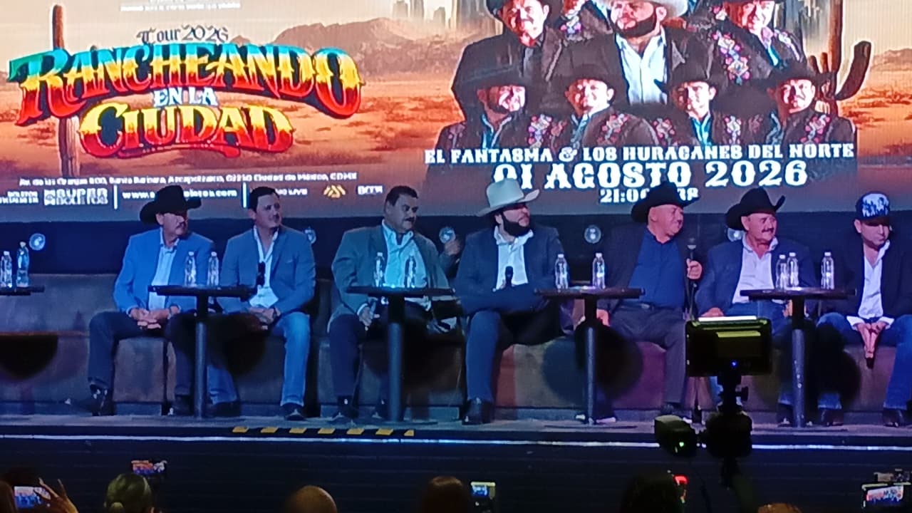 El Fantasma y Los Huracanes del Norte unen fuerzas en una alianza histórica rumbo a la Arena CDMX