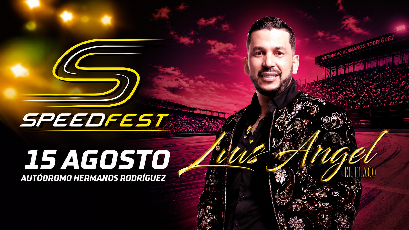 El Speed Fest acelera la fiesta con Luis Ángel “El Flaco” como gran protagonista