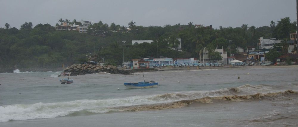 CNPC alerta por pronóstico de lluvias muy fuertes en Veracruz, Oaxaca, Chiapas y Tabasco