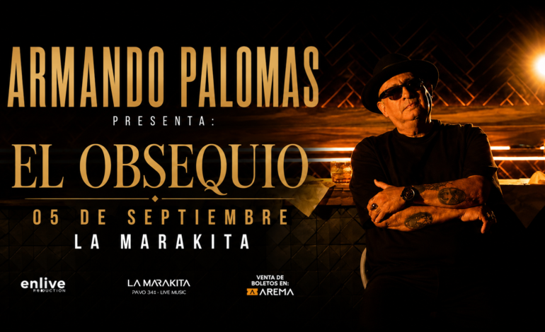 Armando Palomas regresa a la CDMX para presentar «El Obsequio» en La Maraka