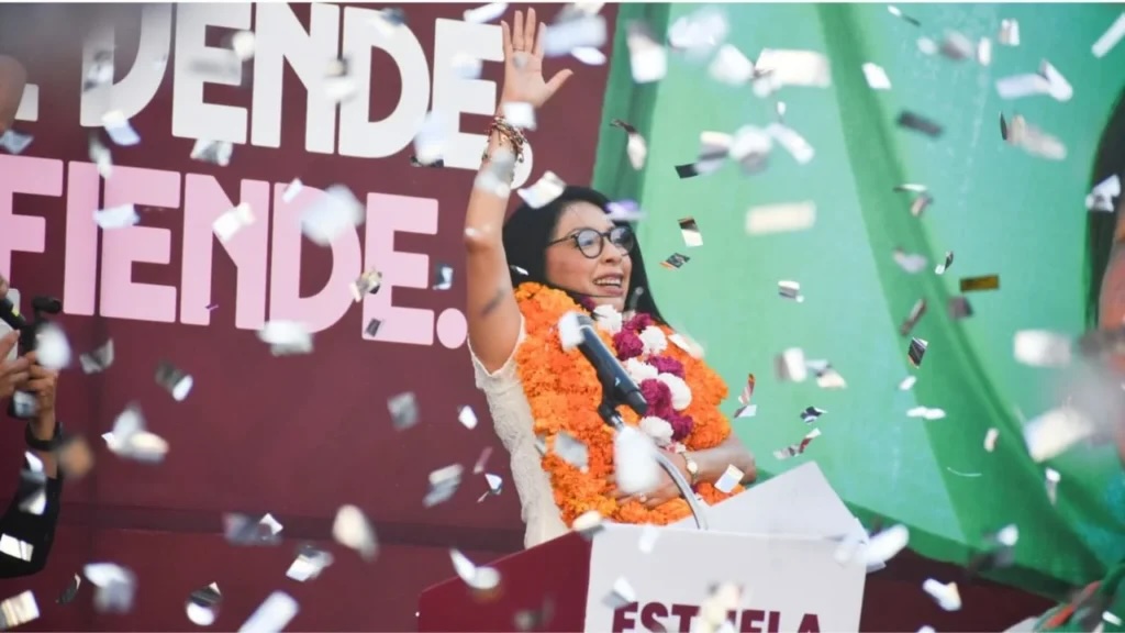 Esthela Damián muestra músculo en Acapulco: 20 mil asistentes, lealtad a Sheinbaum y varios recados políticos