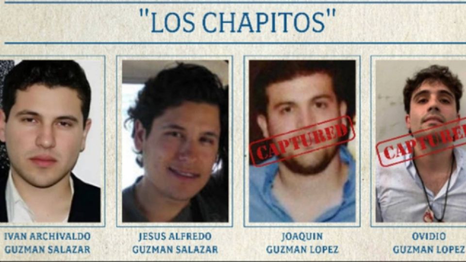 Gobierno de EU reitera su recompensa de 10 millones de dólares por los hijos de «El Chapo» Guzmán