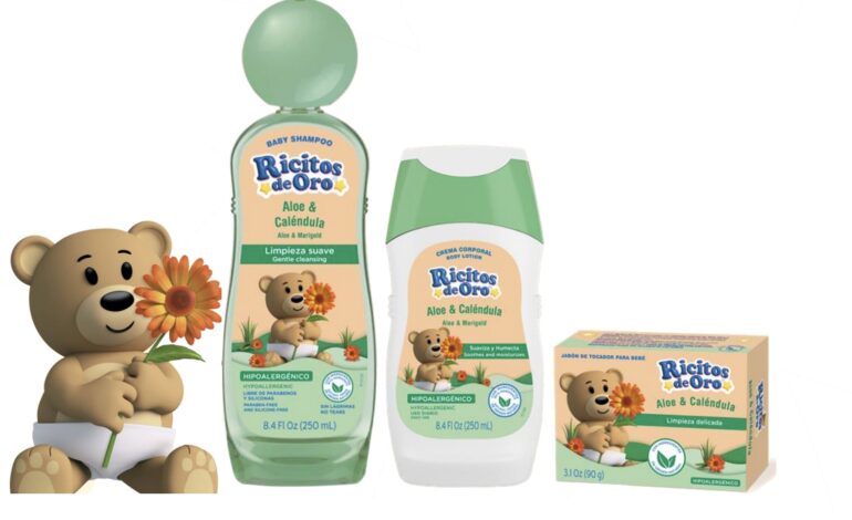 Nueva Línea Ricitos de Oro Aloe & Caléndula: La alternativa para proteger de forma natural la piel sensible del bebé