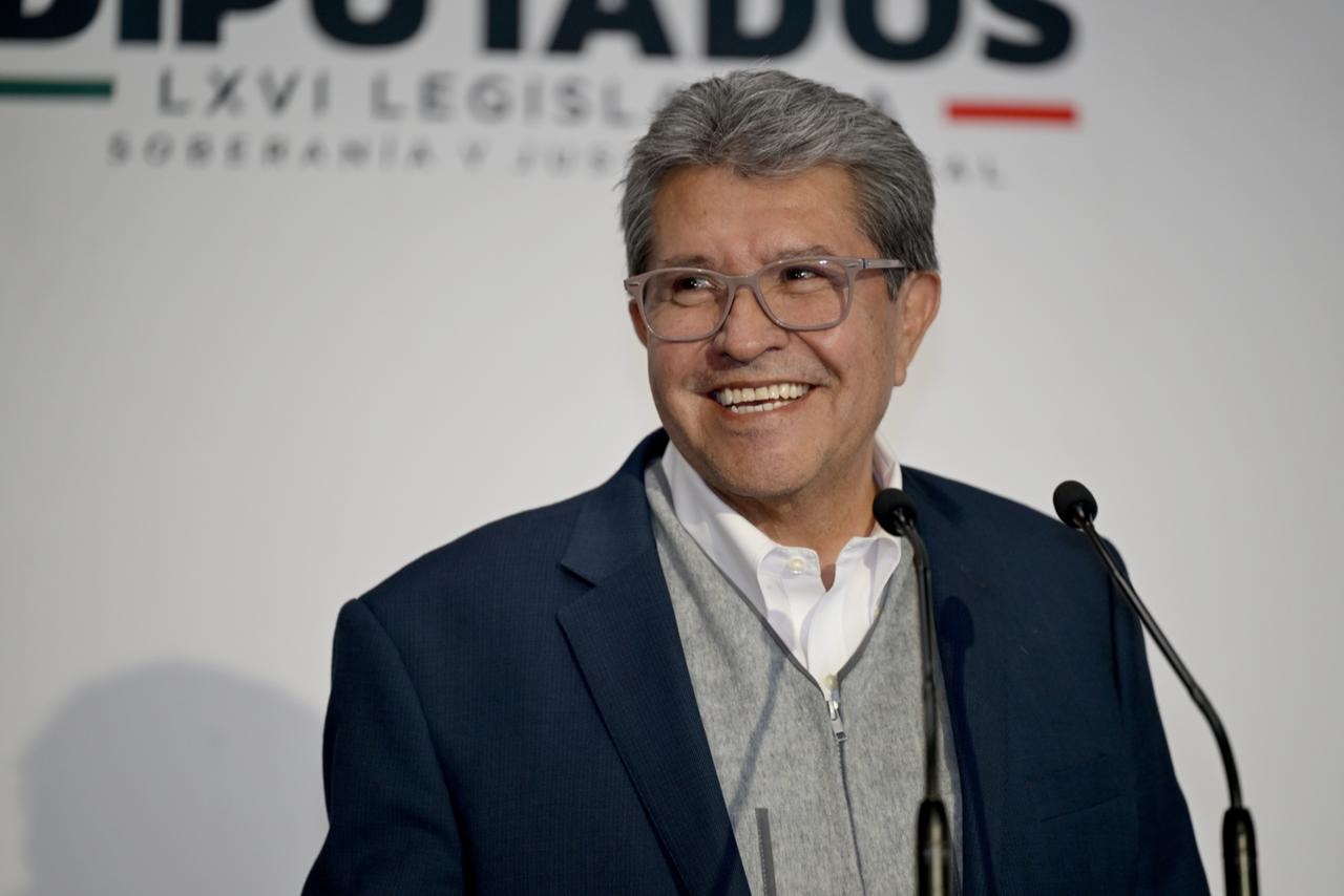 Informa Ricardo Monreal que el 30 de agosto el Grupo Parlamentario de Morena realizará su reunión plenaria