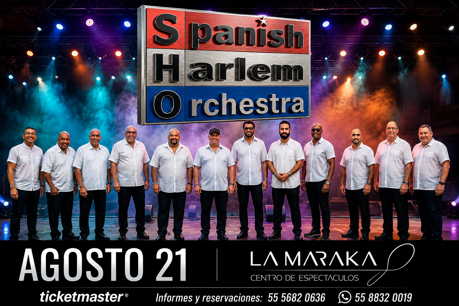 Spanish Harlem Orchestra ejecutará una cátedra magistral en La Maraka