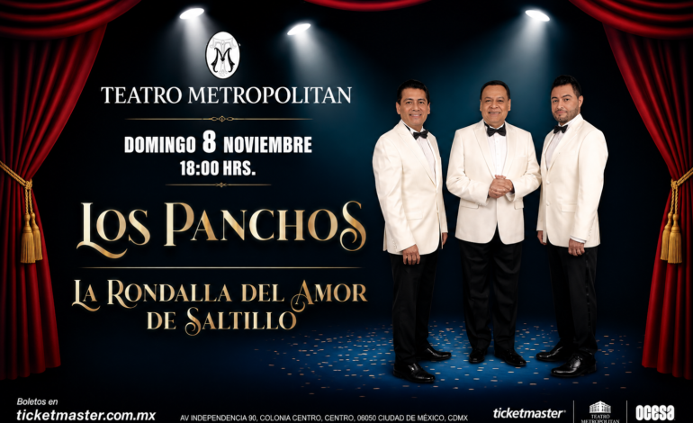 Los Panchos y La Rondalla del Amor de Saltillo conquistarán el Teatro Metropólitan