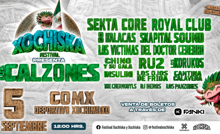 El ska retumbará en Xochimilco con el Festival Xochiska 2026
