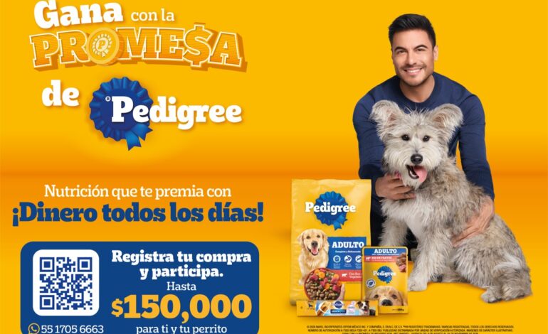 Gana con la Promesa de Pedigree