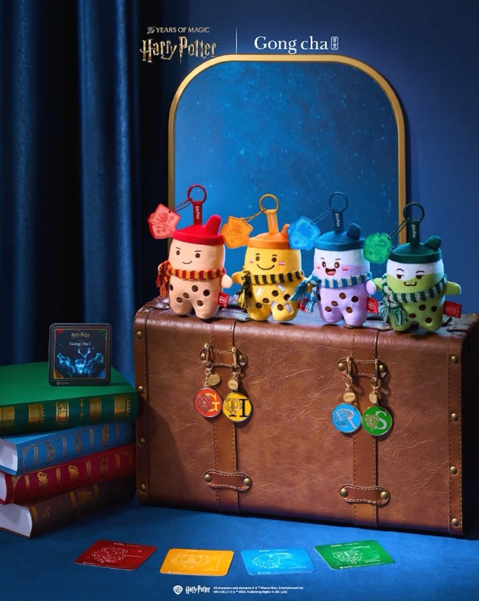 Gong cha lleva el universo de Hogwarts al bubble tea