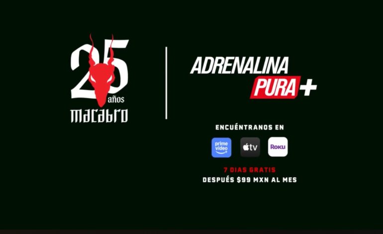 ¡La adrenalina del horror nos une! Macabro y Adrenalina Pura+ se alían para celebrar al cine perturbador que nos encanta