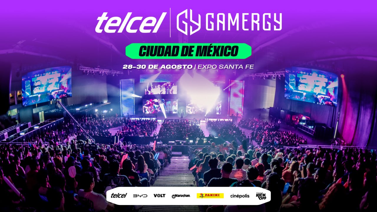 ¡La quinta edición de Telcel GAMERGY ya está aquí y viene con todo!