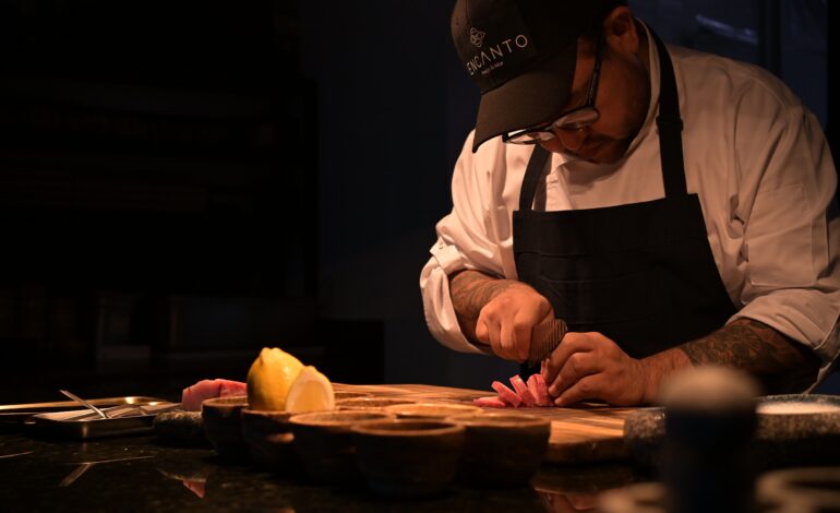 Sashimi de Hamachi
