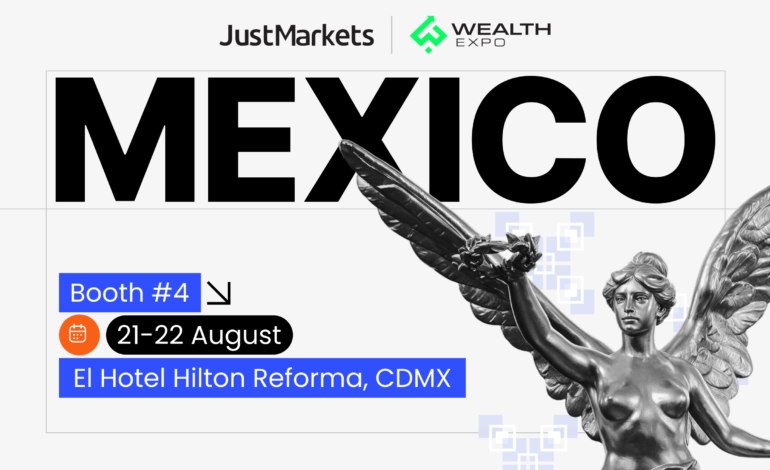 JustMarkets se dirige a la Wealth Expo México 2026 con foco en el crecimiento de los Partners