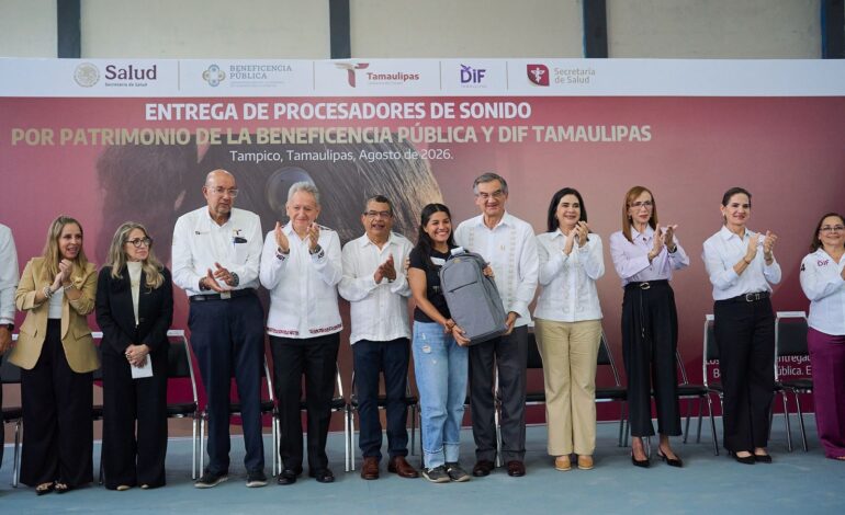 Consolida Américo Villarreal liderazgo nacional de Tamaulipas en asistencia social con apoyo de la Beneficencia Pública