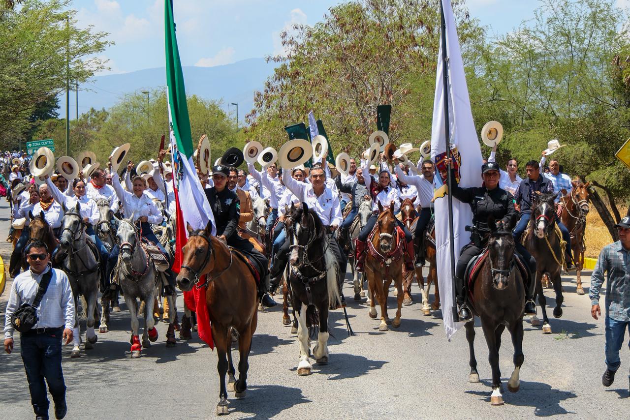 Tamaulipas cabalga unido por la soberanía y la transformación de México