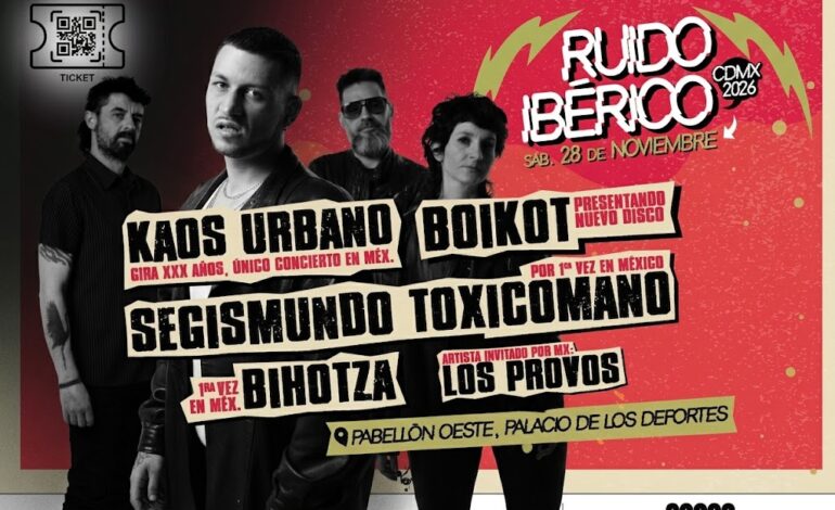 Bihotza prepara su primer encuentro con México como parte del FESTIVAL RUIDO IBÉRICO