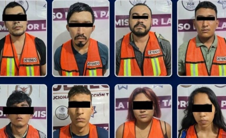 Golpe a la violencia en Tabasco: detienen a ocho por quema de tiendas y vehículos