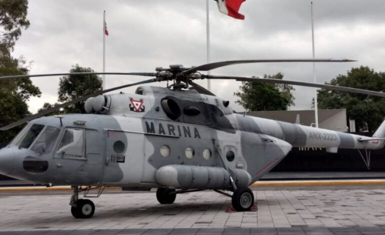Aterriza de emergencia un helicóptero de la Marina en Jalisco; hay tres elementos heridos