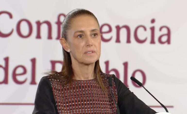 «A otros delincuentes EU les abre las puertas»: Sheinbaum insiste en que retiro de visa al hijo de AMLO tiene un fin político