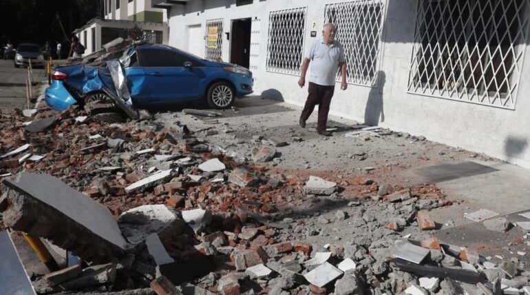 ofrece sheinbaum apoyo total terremoto colombia 7 punto4 13 1000x428