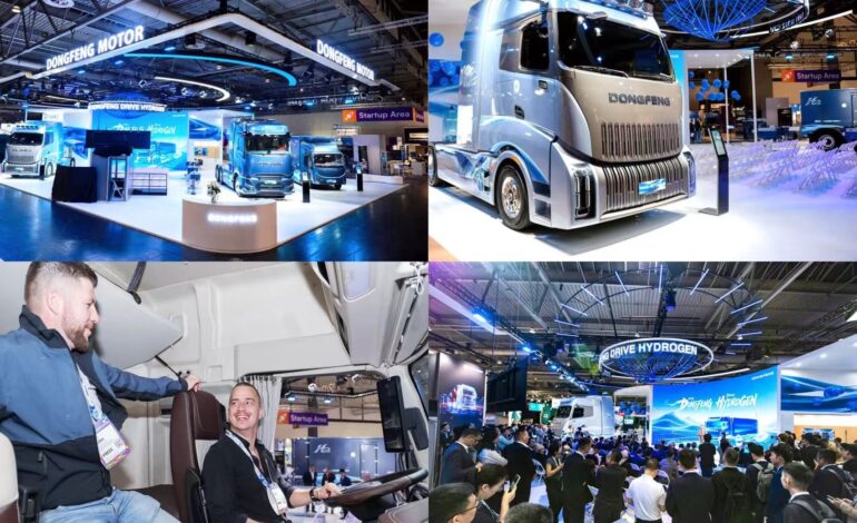 Dongfeng Motor presenta la plataforma T1 y tres vehículos de hidrógeno en Hannover para impulsar un futuro cero emisiones en alianza global