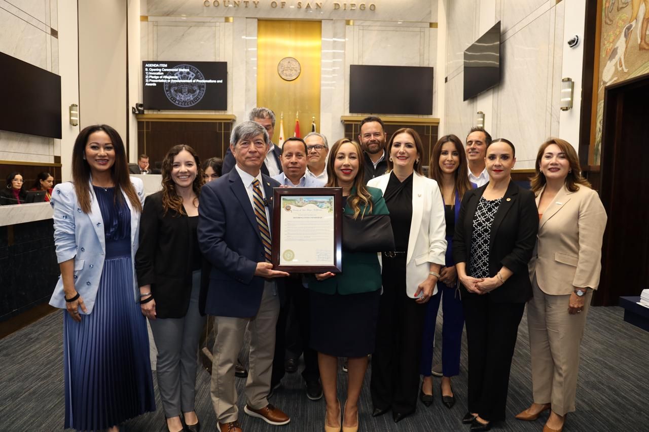 CETYS Universidad primera universidad mexicana en recibir una proclamación por el Condado de San Diego