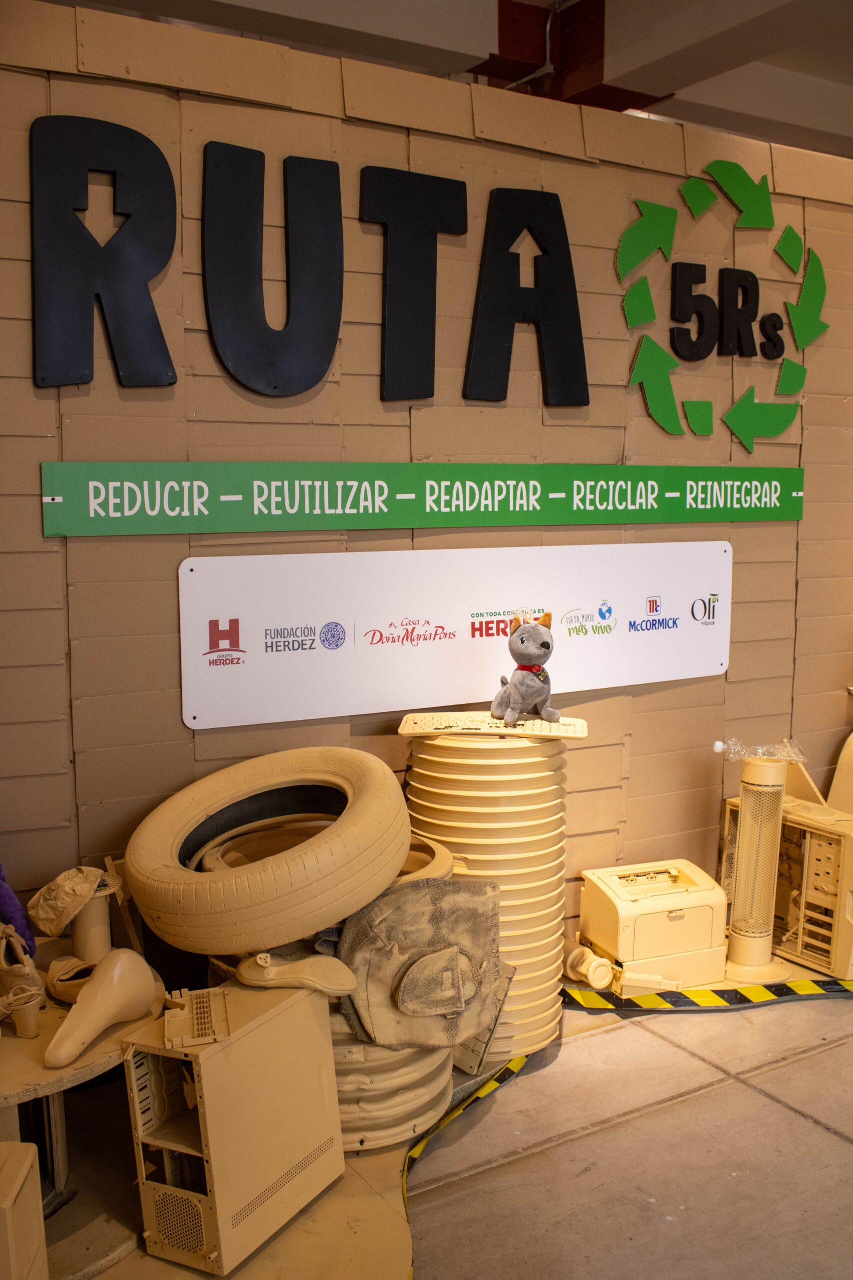 Casa Doña María Pons recibe la expo Ruta 5Rs por 1a vez en San Luis Potosí