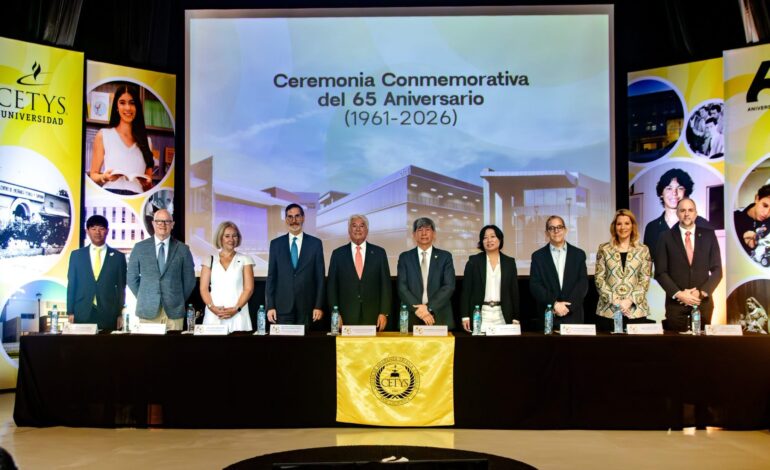 A 65 años de su fundación, CETYS reafirma su compromiso con la formación de talento para una región global