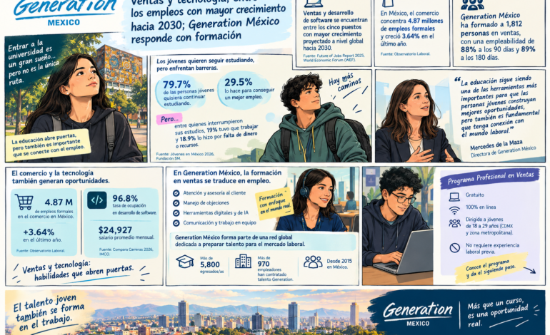 Infografa GenerationMxico ventas y tecnologa